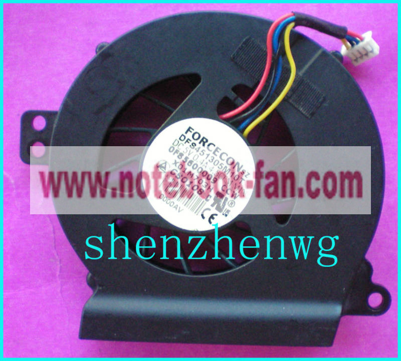 New! Forcecon DFS451305M10T DC5V 0.4A CPU FAN 4Pin New! Forcecon DFS451305M10T DC5V 0.4A CPU FAN 4Pin